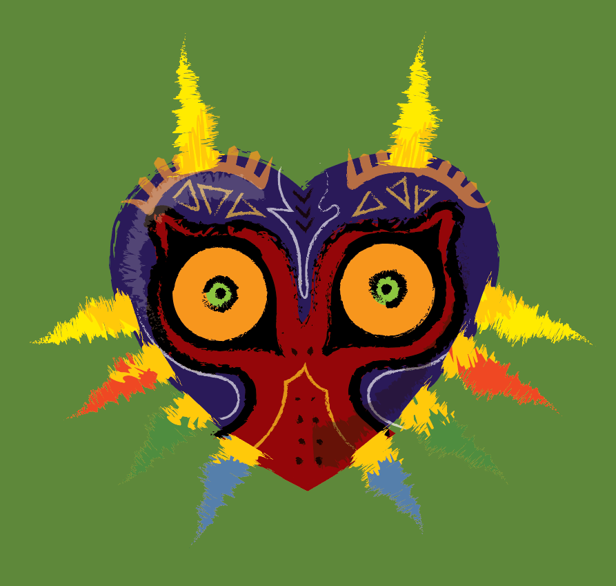 Hyrule Postcard (progress) - image 2 - student project