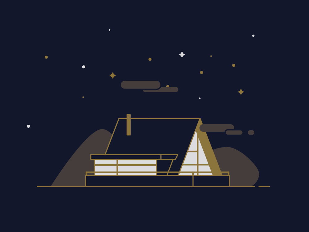 Desert cabin - image 1 - student project