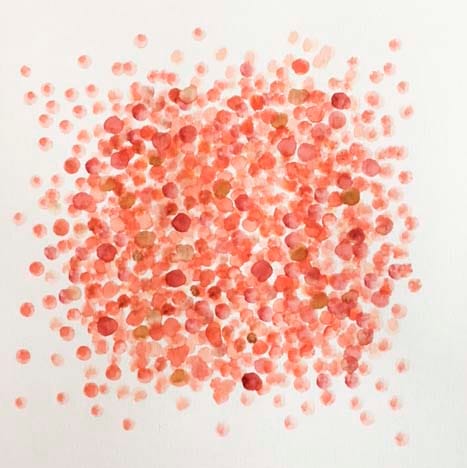 Lentil inspired dot pattern - image 2 - student project