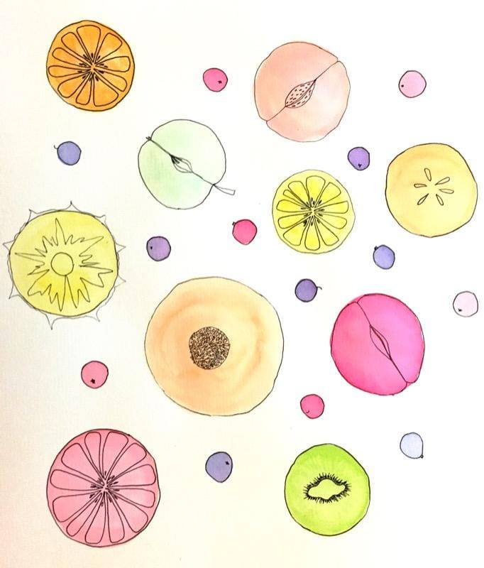 Lentil inspired dot pattern - image 3 - student project