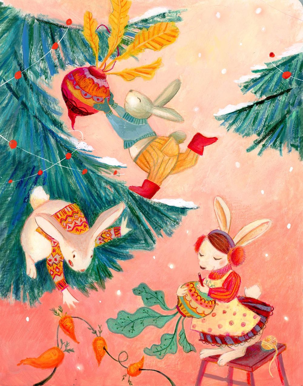 Illustrations for children- color studies - image 5 - student project