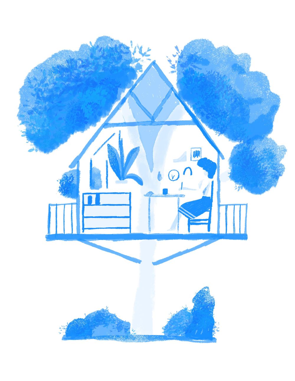 My dream studio: A Tree House - image 2 - student project