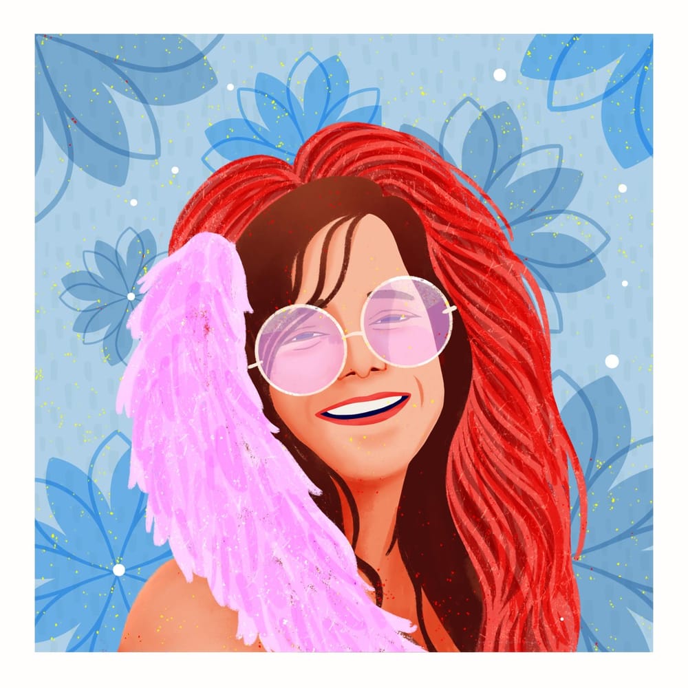 Janis Joplin - image 1 - student project