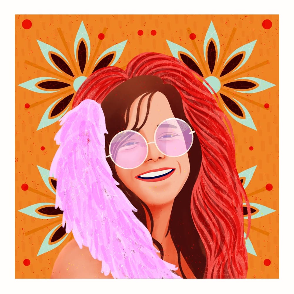 Janis Joplin - image 2 - student project