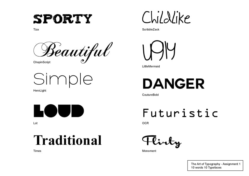 Art of Typography - image 21 - student project