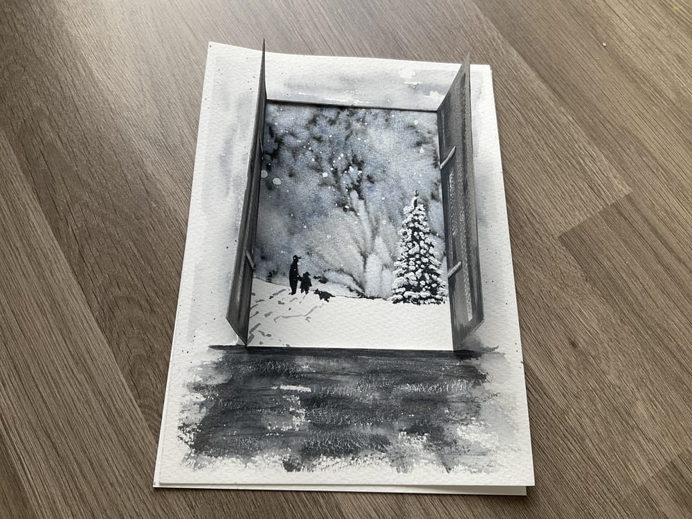 Door flap fun painting - image 3 - student project