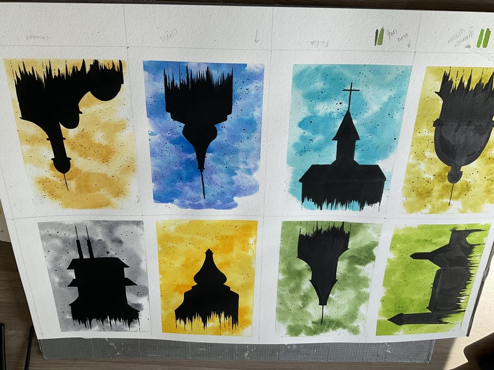Silhouette’s fading away very gothic - image 1 - student project