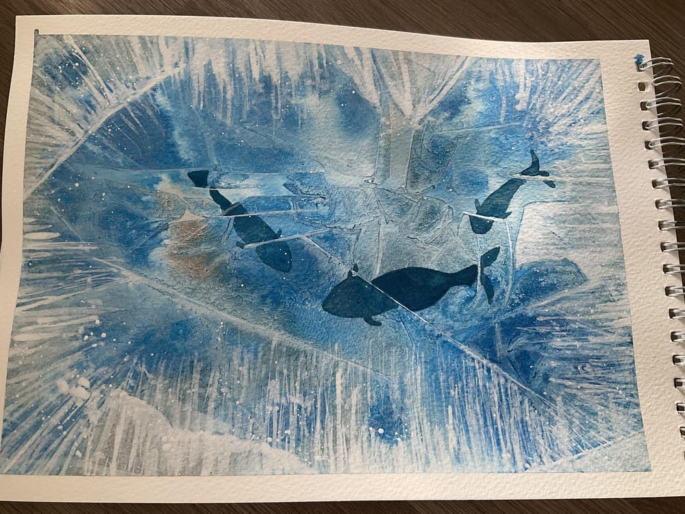 Playing with ink effects - image 1 - student project