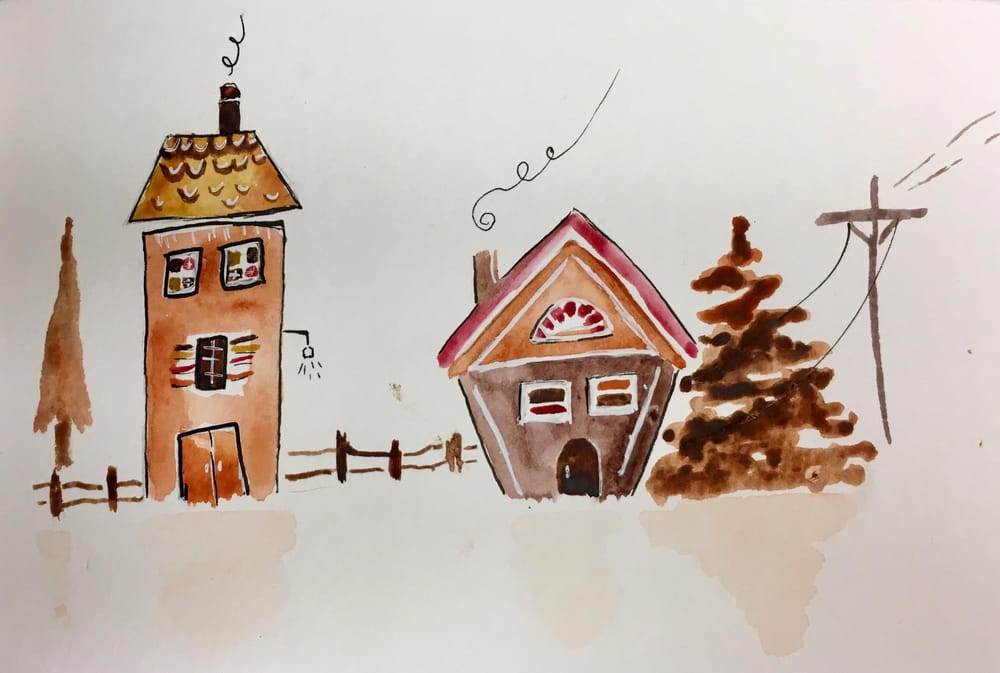 Gingerbread Neighborhood - image 2 - student project