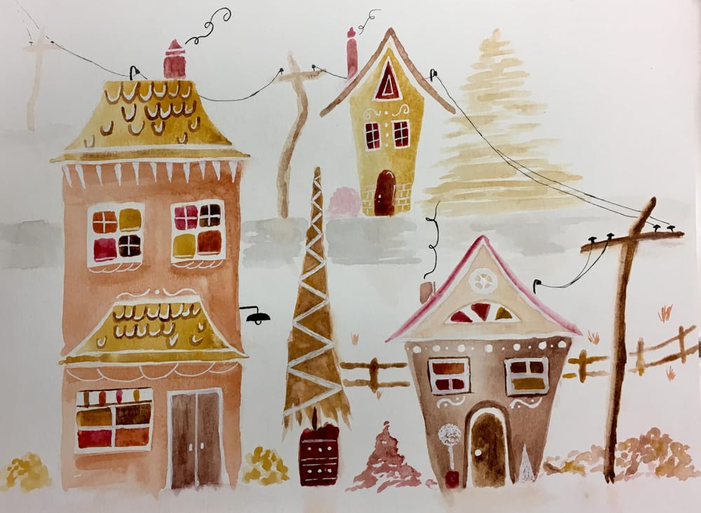 Gingerbread Neighborhood - image 3 - student project