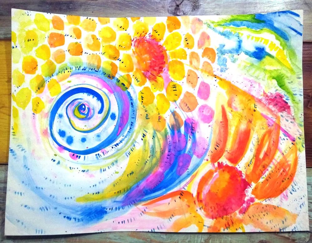 Intuitive Painting - image 1 - student project