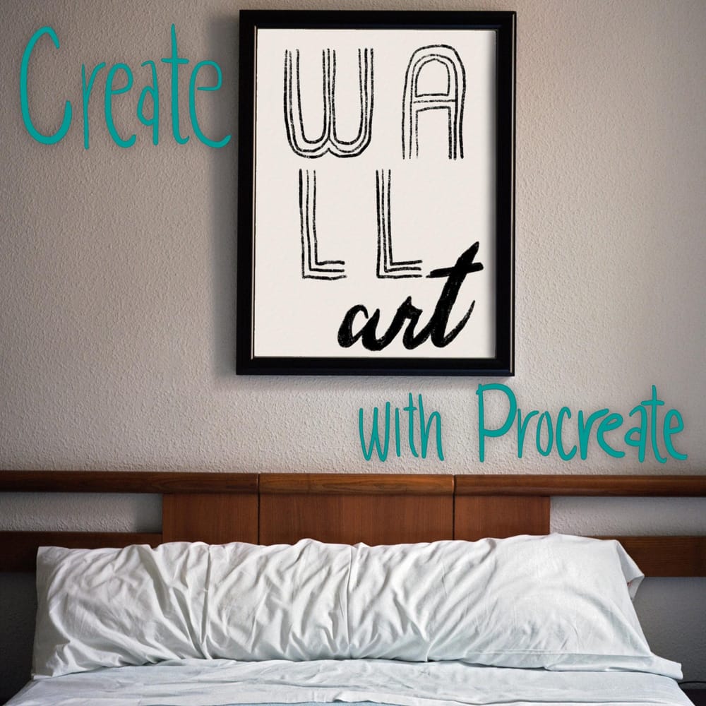 Make Stunning Wall Art Using Procreate - image 1 - student project
