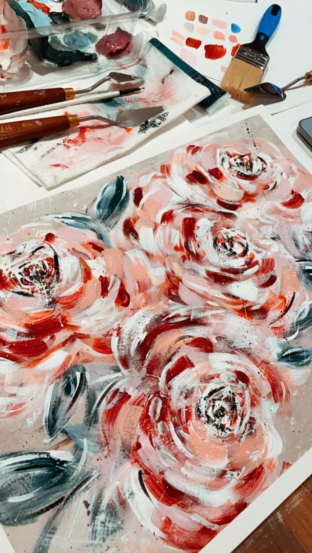 Expressive florals - image 3 - student project
