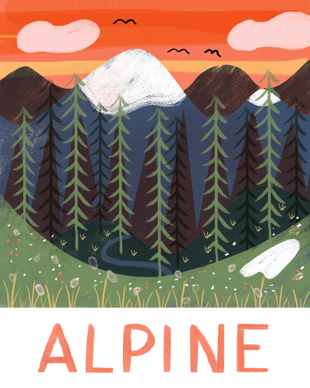 Alpine & Camping - image 1 - student project