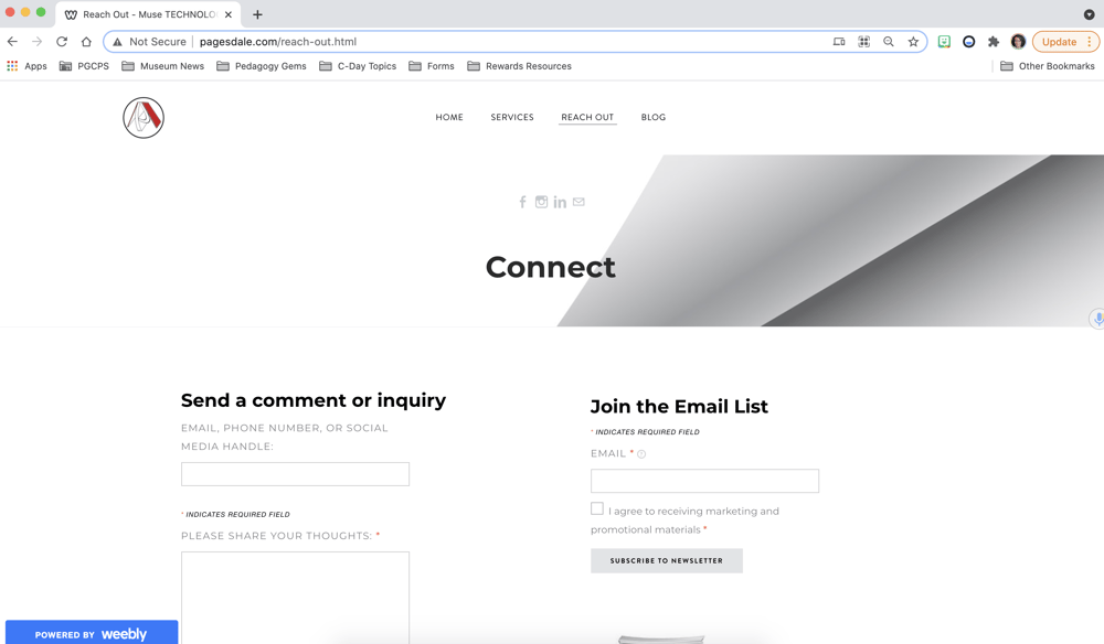 Small Business Site - image 3 - student project