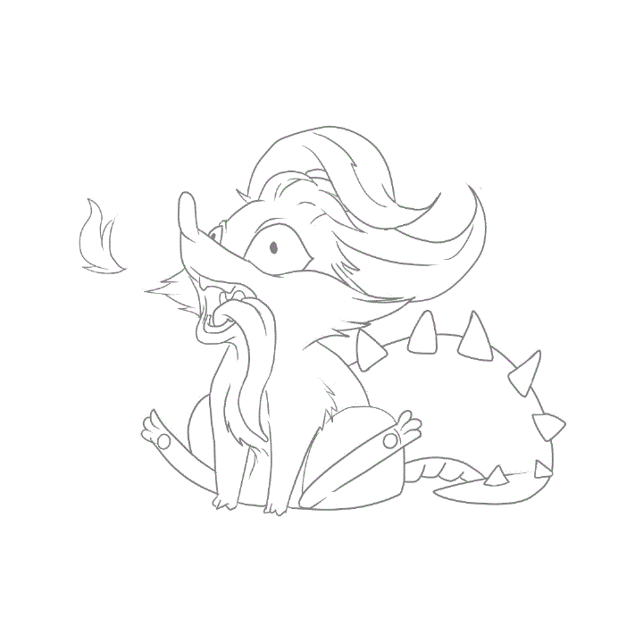 Lil' Fox Monster - image 2 - student project