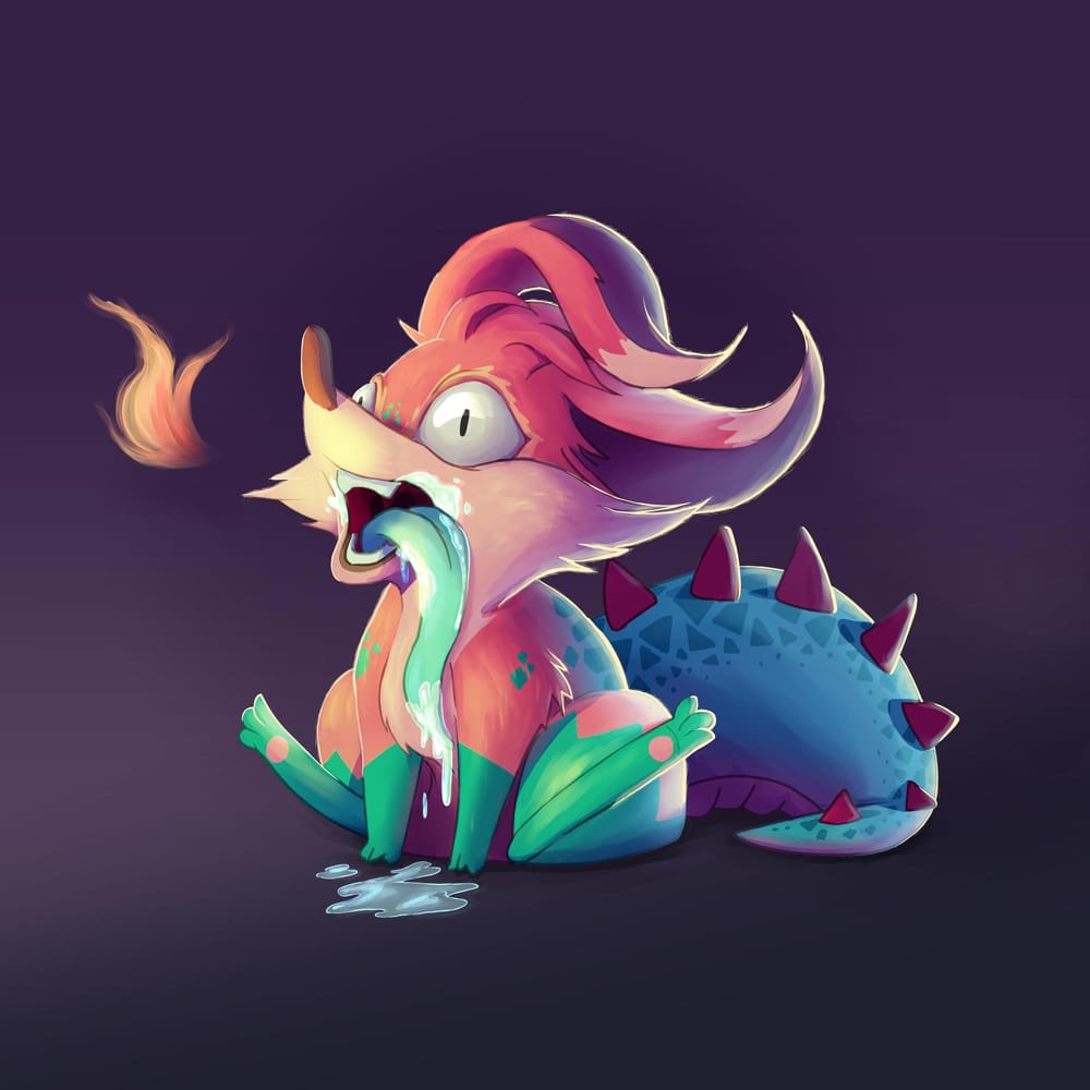 Lil' Fox Monster - image 1 - student project