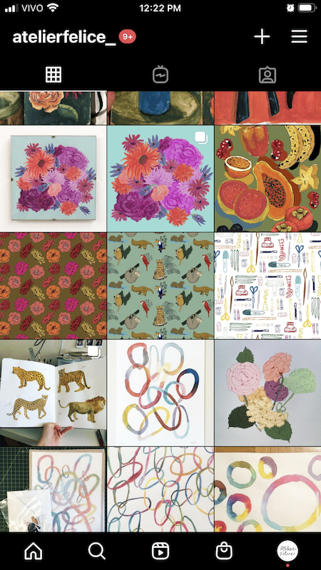 instagram feed review - image 2 - student project
