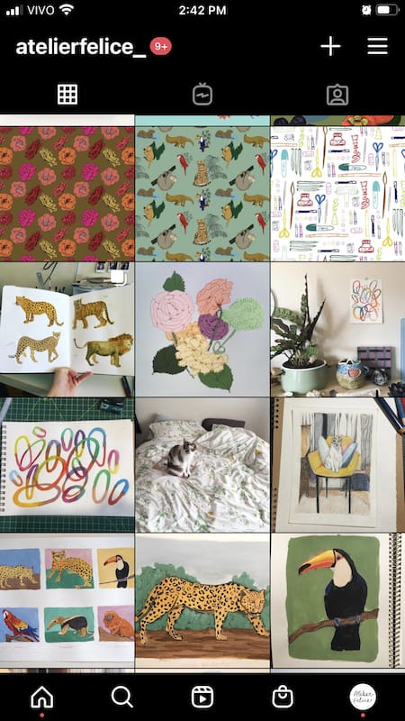 instagram feed review - image 3 - student project