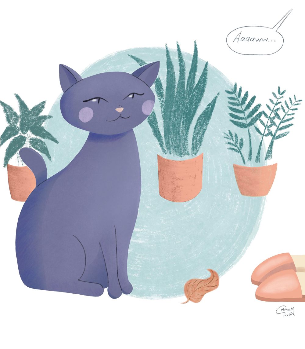 Cat brings offering - image 4 - student project