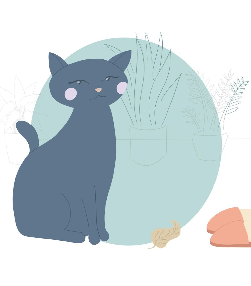 Cat brings offering - image 2 - student project