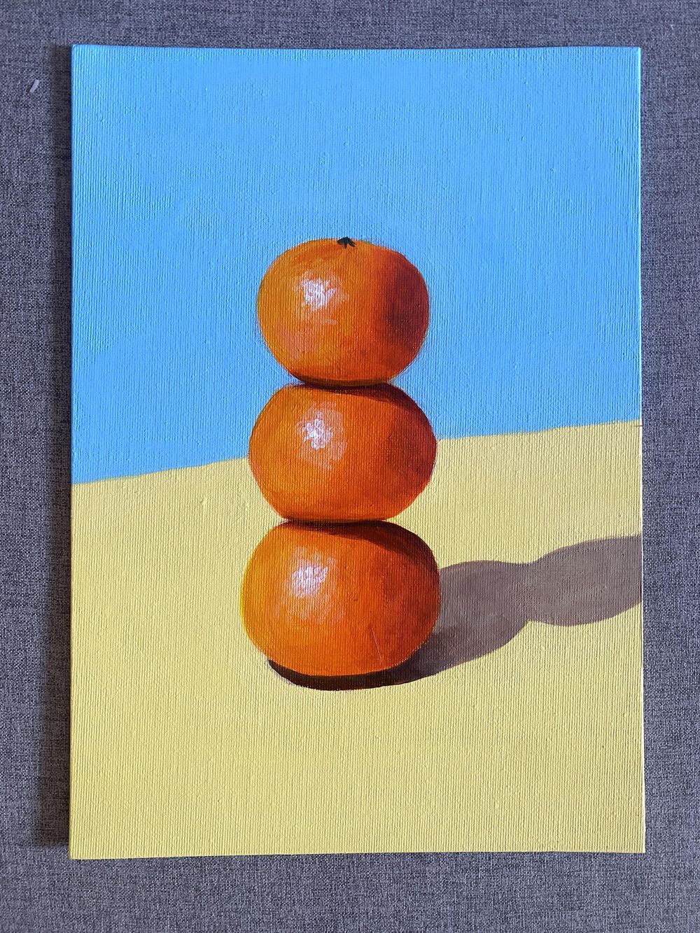 Moody orange / happy orange - image 2 - student project