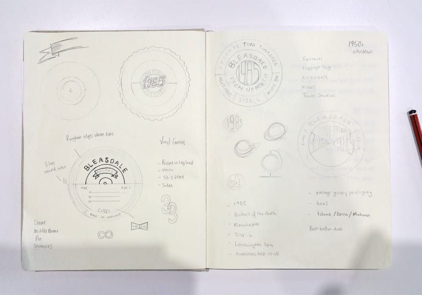 Vintage Record Label - image 1 - student project