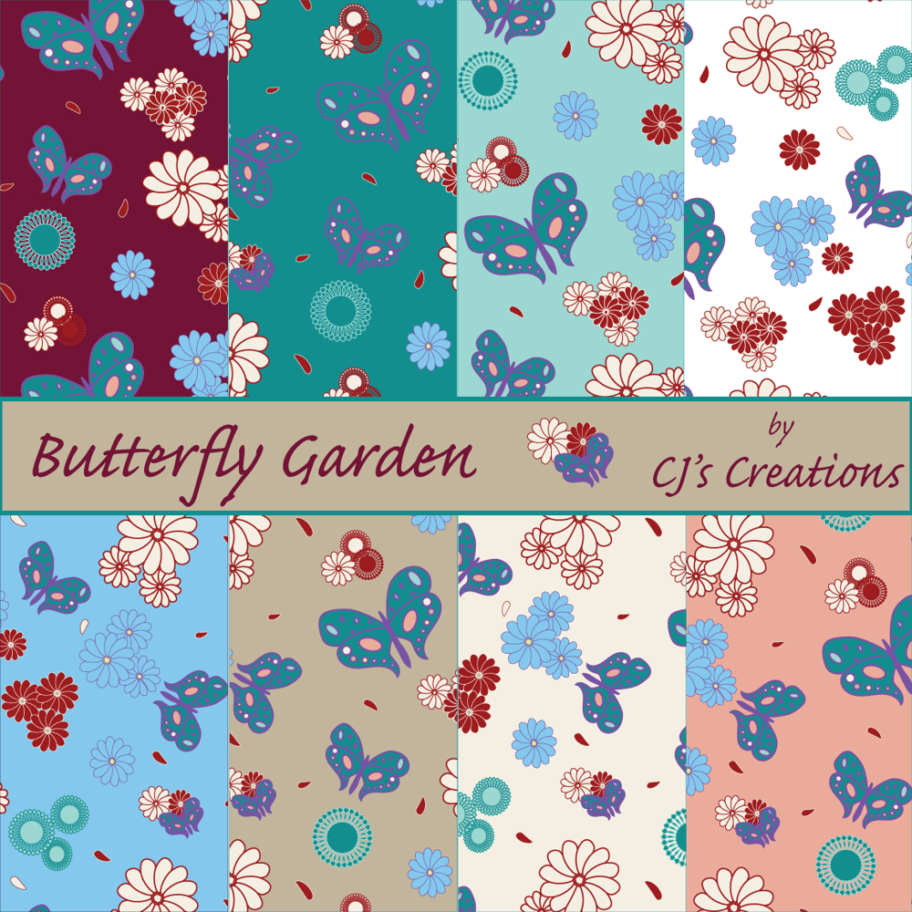 Butterfly Garden Skillshare Student Project