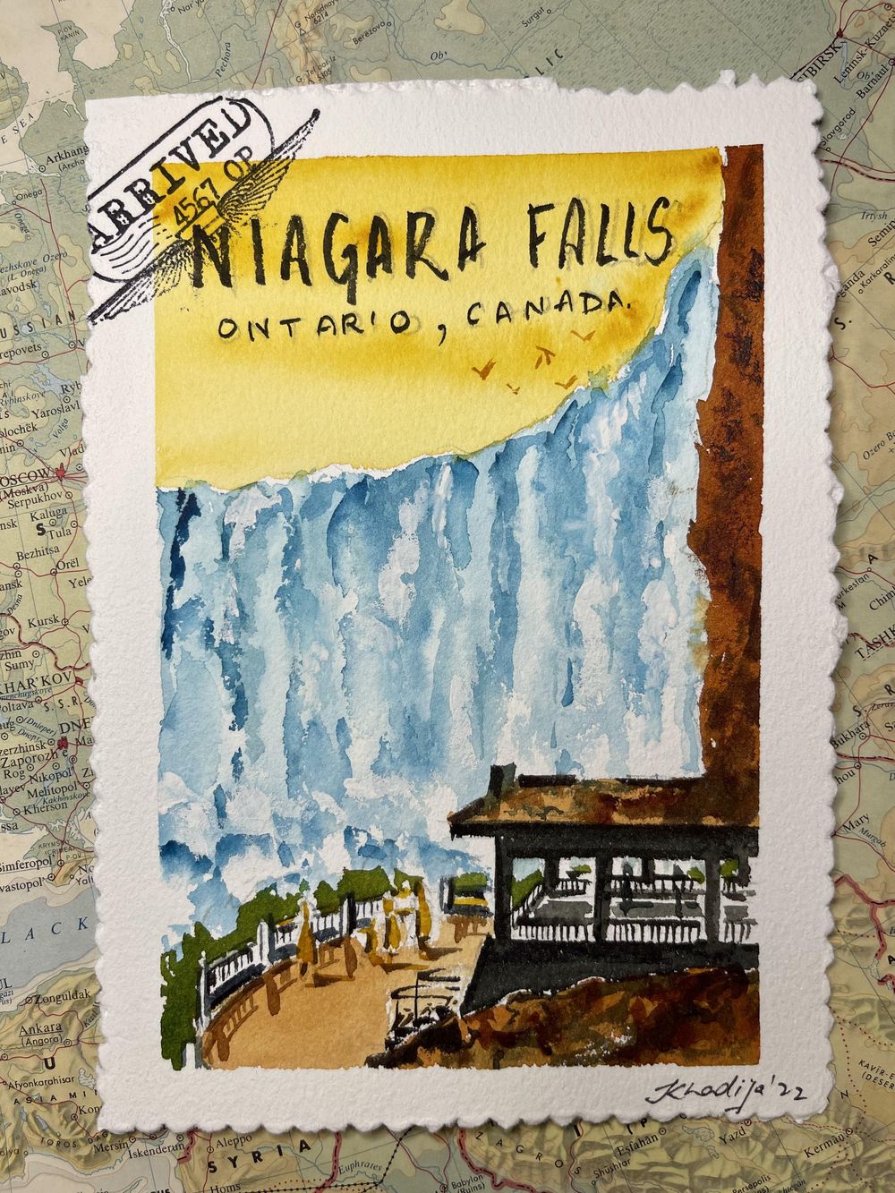 Stamps from around the world - image 7 - student project