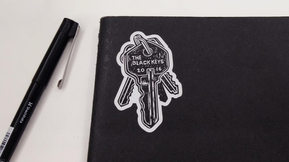 The Black Keys Stickers - image 7 - student project