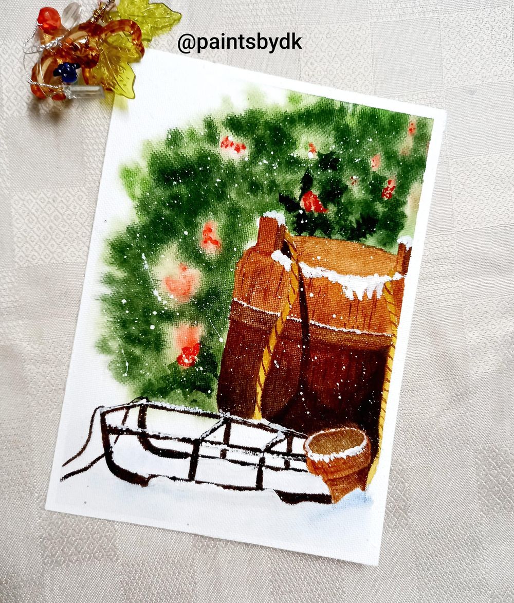 25 days to christmas- @paintsbydk - image 22 - student project