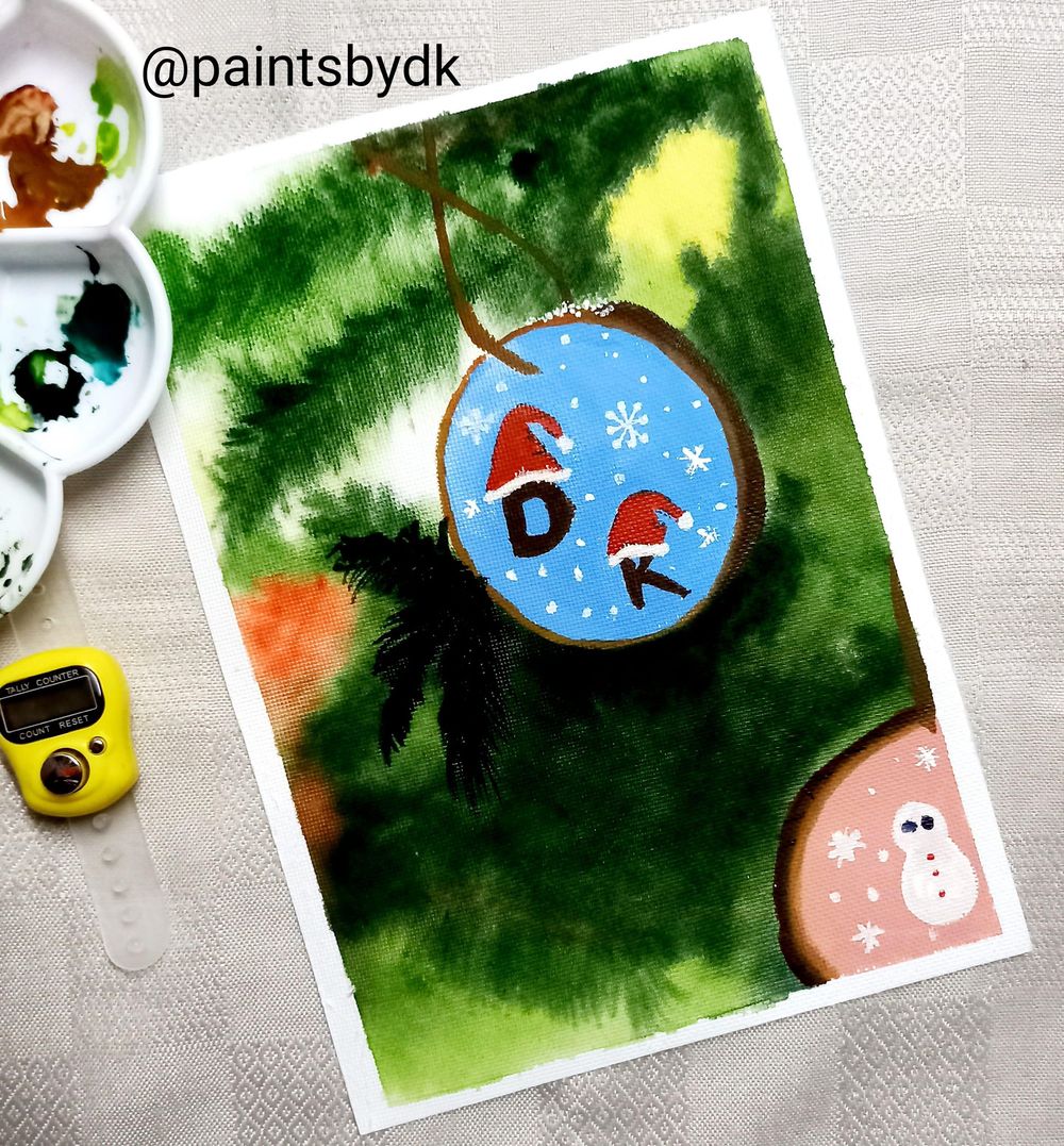 25 days to christmas- @paintsbydk - image 4 - student project