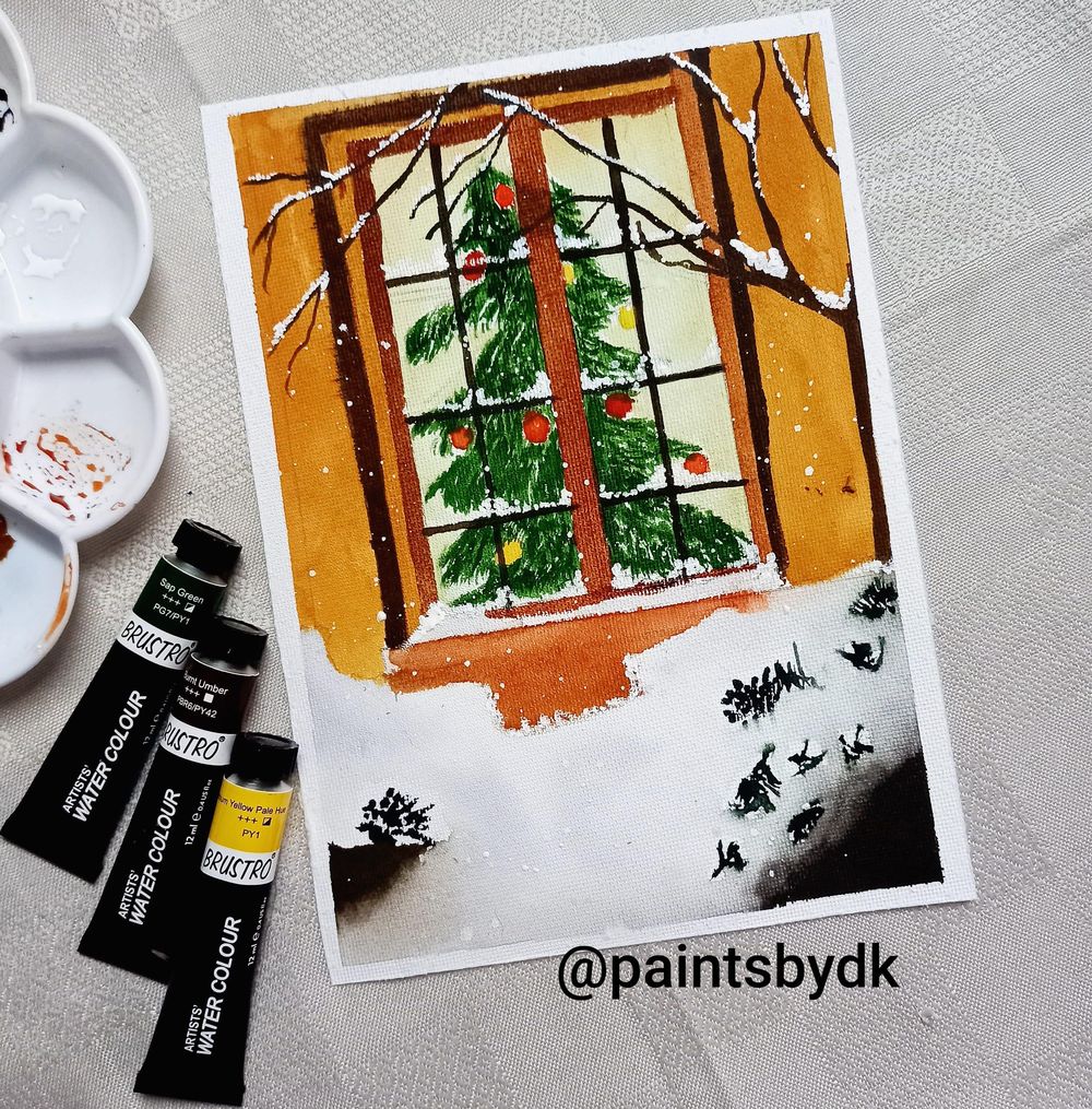 25 days to christmas- @paintsbydk - image 7 - student project