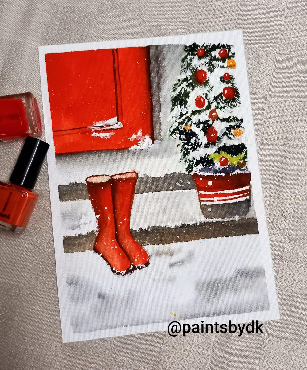 25 days to christmas- @paintsbydk - image 5 - student project