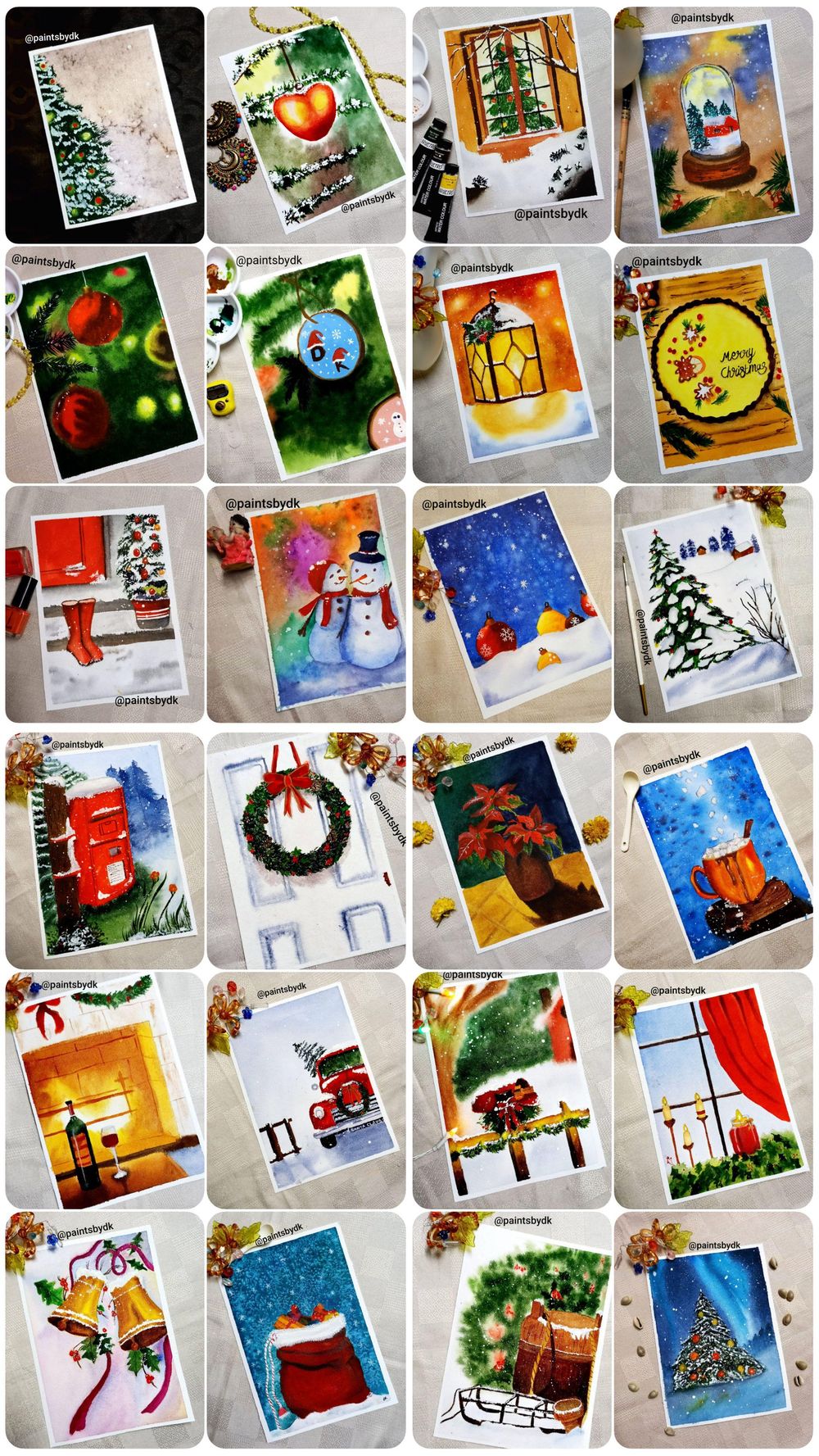 25 days to christmas- @paintsbydk - image 25 - student project