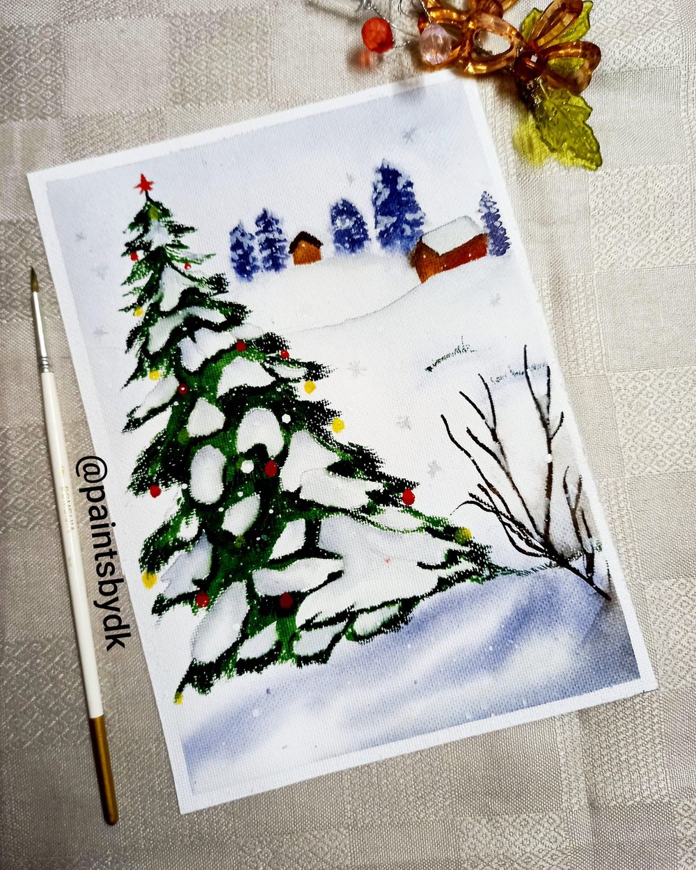 25 days to christmas- @paintsbydk - image 12 - student project