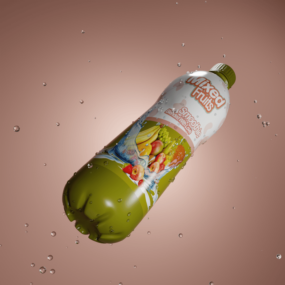 Bottle Render - image 1 - student project