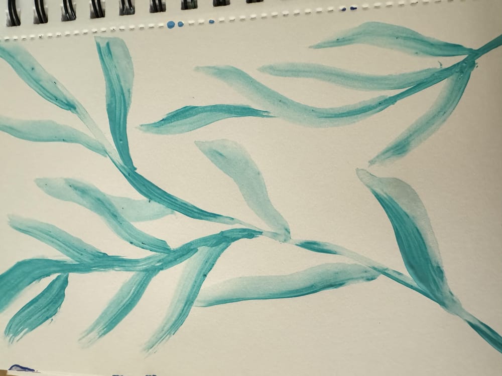 Leaves and flowers - image 1 - student project