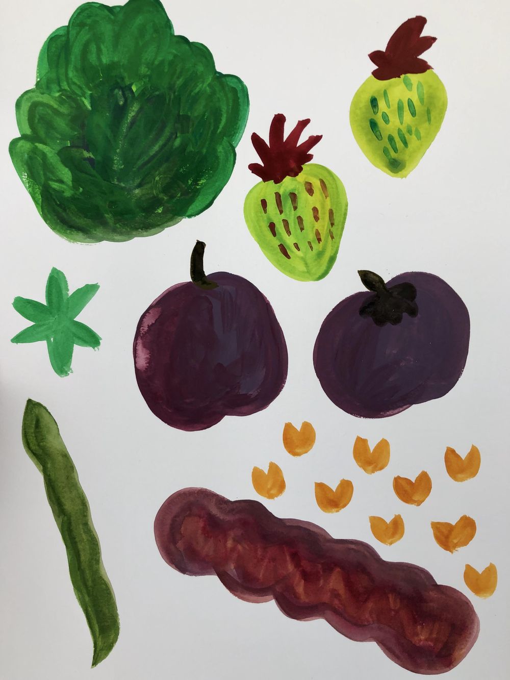 First time using gouache - image 1 - student project