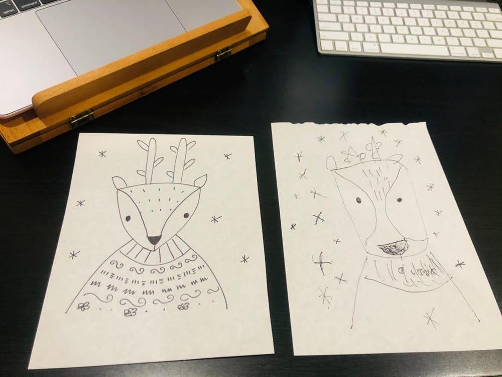 Drawing with my kids - image 2 - student project