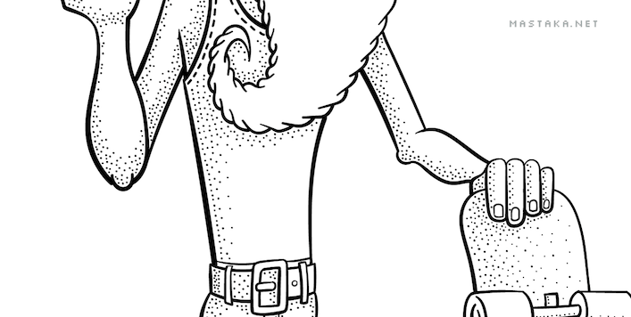 Old Skater: Inking - image 7 - student project