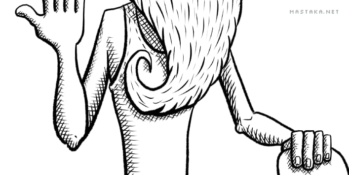 Old Skater: Inking - image 3 - student project