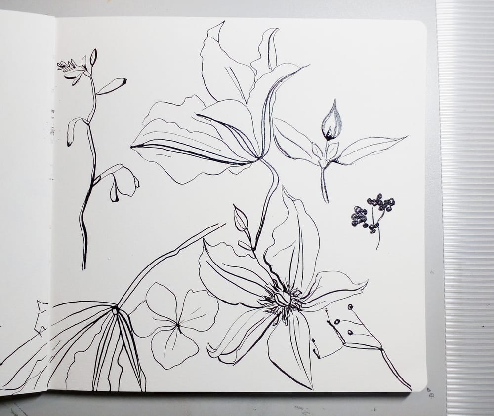 Attempting 'Abstract' Florals - image 1 - student project