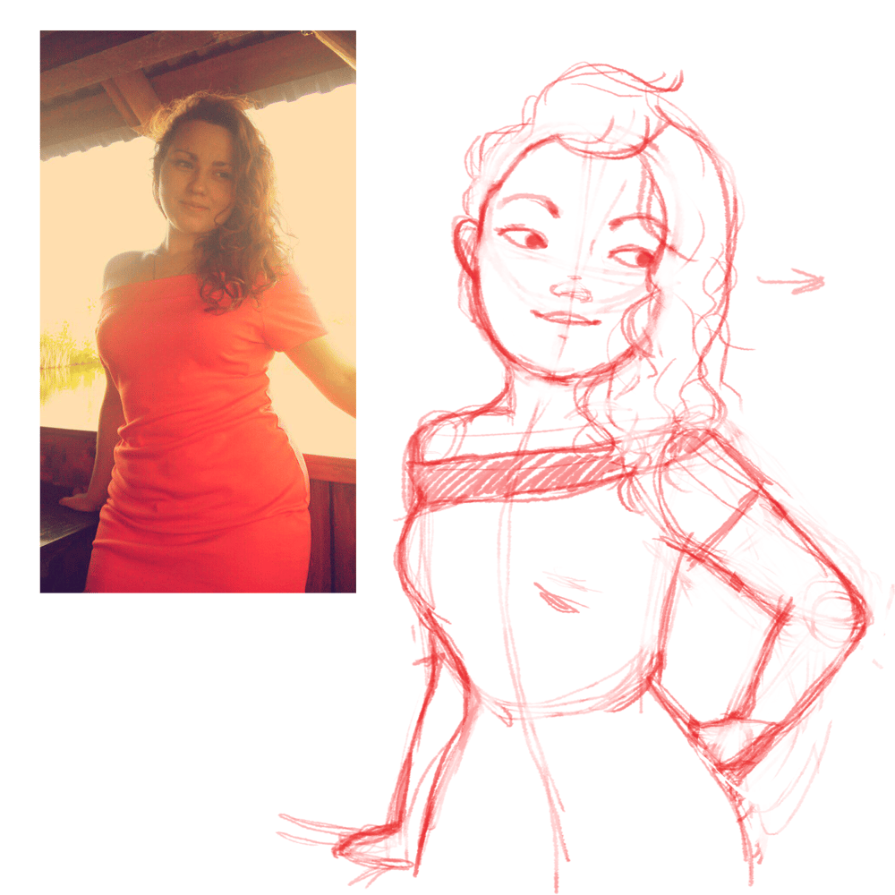 When I started to believe I can draw portraits - image 1 - student project