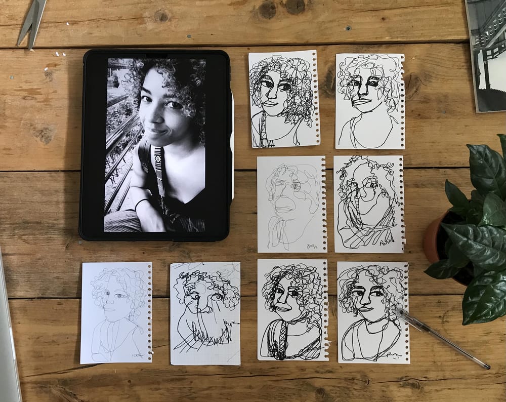 Self portrait - image 1 - student project