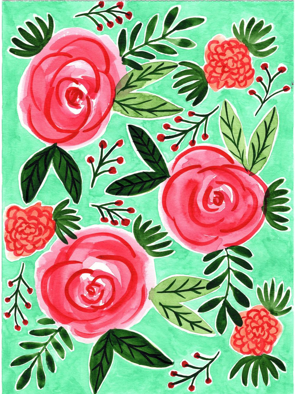 Loose florals love - image 1 - student project