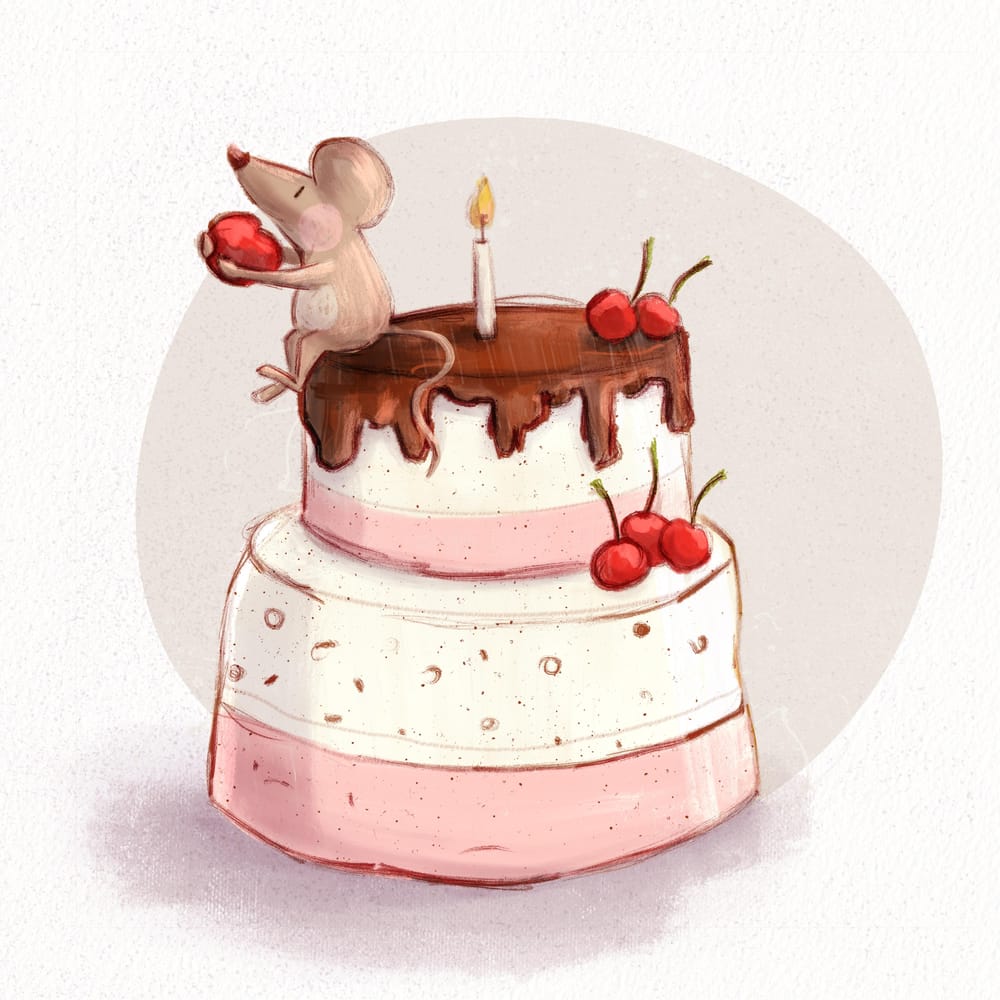Mice and cake - image 1 - student project