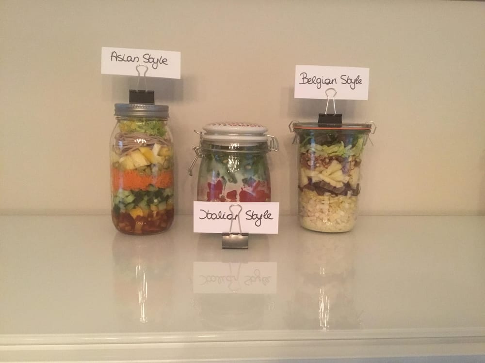 Salad jars recipes for a week - image 1 - student project