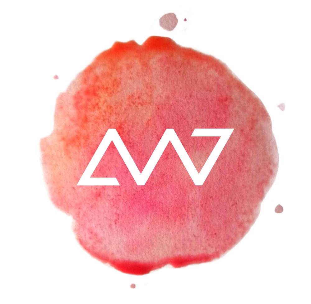 My logo in a watercolor texture - image 2 - student project
