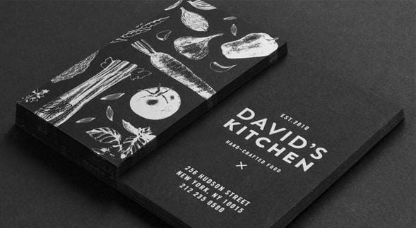 Business card for a fashion illustrator - image 4 - student project